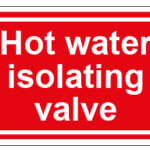 Hot Water Isolating Valve