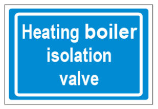 Heating Boiler Isolation Valve
