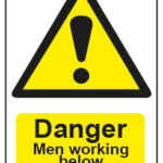 Danger Men Working Below