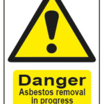 Danger Asbestos Removal In Progress