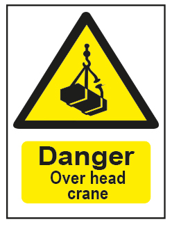 Danger Over Head Crane