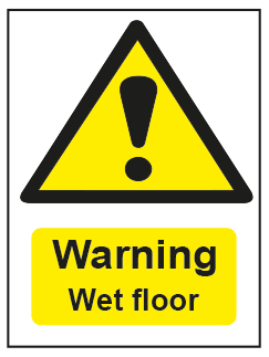 Warning Wet Floor