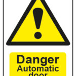 Danger Automatic Door