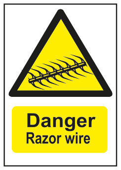 Danger Razor Wire