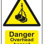 Danger Overhead Hazard