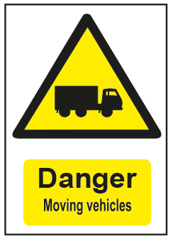Danger Moving Vehicles