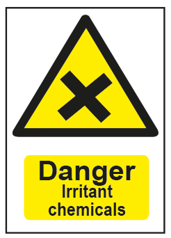 Danger Irritant Chemicals