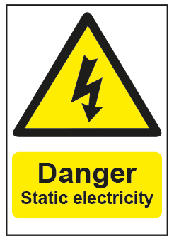 Danger Static Electricity