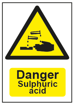 Danger Sulphuric Acid