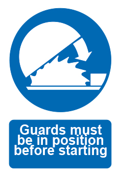 Guards Must Be In Position Before Starting w/graphic